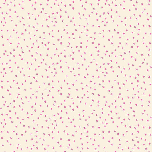 Starry Mini Star RS4110 Neon Pink - Moda - Ruby Star - Quilting Cotton Fabric