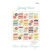 Spring Town G Quilt PATTERN CSD-172 - Chelsi Stratton Designs- Moda Fabrics - INSTRUCTIONS Only - Layer Cake Friendly Fat Quarter Friendly