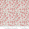 Berry And Pine Pine 5243 Snow - Moda Fabrics - Pine Needles Blender Evergreen Berries Berry - Quilting Cotton Fabric