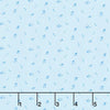 17" End of Bolt - SALE Woodland Musicians Tone on Tone DC9018 Breeze by Michael Miller - Light Blue Notes Music  - Quilting Cotton Fabric