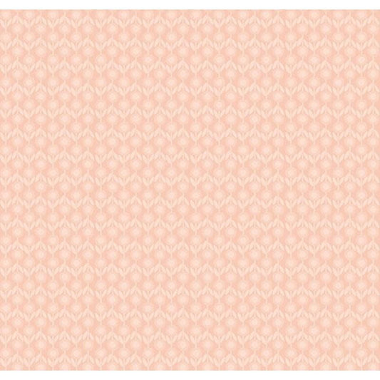 Bee Beary Happy Tonal Flower Blender 31678 Peach C - QT Fabrics - Floral Leaf Leaves Petals - Quilting Cotton Fabric