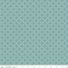 Image of Ambleside Peels Blue quilting cotton fabric by Amanda Niederhauser for Riley Blake Designs. Features a geometric design on a blue background. Cute Little Fabric Shop