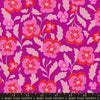 Hello Alice Violets RS2126 Berry - Moda Fabrics - Floral Flowers Leaf Leaves - Ru- Star - Quilting Cotton Fabric