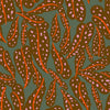 Calathea Floral RS5187 Cocoa - Moda Fabrics - Spotted Leaves Leaf - Ru- Star - Quilting Cotton Fabric