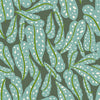 Calathea Floral RS5187 Seaweed - Moda Fabrics - Spotted Leaves Leaf - Ru- Star - Quilting Cotton Fabric
