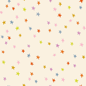 3-Yard Cut - Starry WIDEBACK RS4111 Multi - Moda Fabrics - 108" Stars Multicolor - Quilting Cotton Fabric