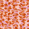 SALE Calathea Fiddle RS5186 Cayenne - Moda Fabrics - Leaves Leaf Fig Plants - Ru- Star - Quilting Cotton Fabric