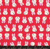 Hello Alice Rabbit RS2125 Ru- - Moda Fabrics - Bunny Bunnies White Rabbit - Ru- Star - Quilting Cotton Fabric