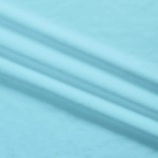DEAL Silky MINKY Solid 60" Wide Width 7580 Turquoise - QT Fabrics - Low Stretch Low Fluff - 100% Polyester