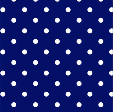 CLEARANCE Dots and Stripes and More Small Dot 28892 N Navy - QT Fabrics - Polka Dots Dotted - Quilting Cotton Fabric