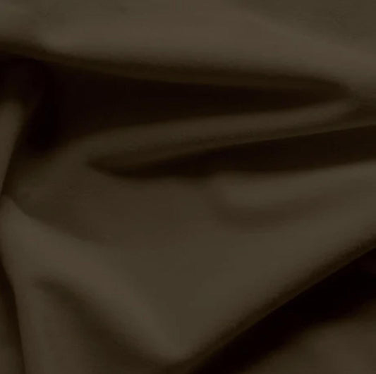 SALE Silky MINKY Solid Extra Wide Width 90" 7581 Brown - QT Fabrics - Low Stretch Low Fluff - 100% Polyester
