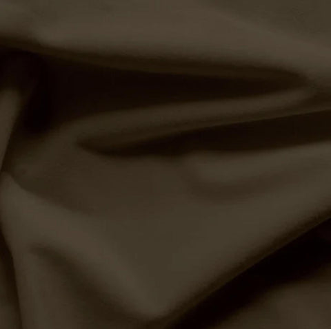 SALE Silky MINKY Solid Extra Wide Width 90" 7581 Brown - QT Fabrics - Low Stretch Low Fluff - 100% Polyester