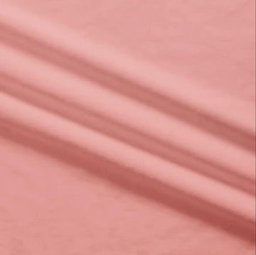SALE Silky MINKY Solid 60" Wide Width 7580 Coral - QT Fabrics - Low Stretch Low Fluff - 100% Polyester