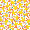 Fat Quarter End of Bolt Piece - SALE Sesame Street Big Bird 28547-Z  - QT Fabrics - Quilting Cotton Fabric