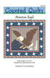 SALE American Eagle Quilt PATTERN P181 - Lisa Muilenburg of Counted Quilts - Riley Blake Designs - INSTRUCTIONS Only - Patriotic Bird Stars
