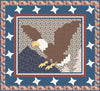 SALE American Eagle Quilt PATTERN P181 - Lisa Muilenburg of Counted Quilts - Riley Blake Designs - INSTRUCTIONS Only - Patriotic Bird Stars