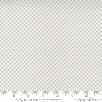 SALE Beautiful Day PRINTED Gingham 29138 Stone - Moda Fabrics - Diagonal Checks Checked Gray Grey - Quilting Cotton Fabric