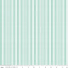 Image of Egg Hunt Stripes Aqua quilting cotton fabric by J. Wecker Frisch for Riley Blake Designs. Features stripes on a blue background. Cute Little Fabric Shop.