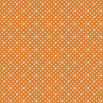 Ooh Lucky Lucky Stars RS4118 Caramel - Moda Fabrics - Celestial Moon Ditsy - Ru- Star Society - Quilting Cotton Fabric