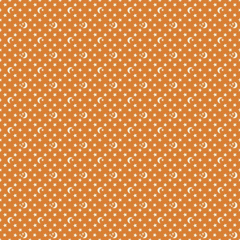 Ooh Lucky Lucky Stars RS4118 Caramel - Moda Fabrics - Celestial Moon Ditsy - Ruby Star Society - Quilting Cotton Fabric