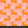 SALE Carousel Horse RS0099 Balmy - Moda Fabrics - Novelty Pony Horses Retro - Ru- Star Society - Quilting Cotton Fabric