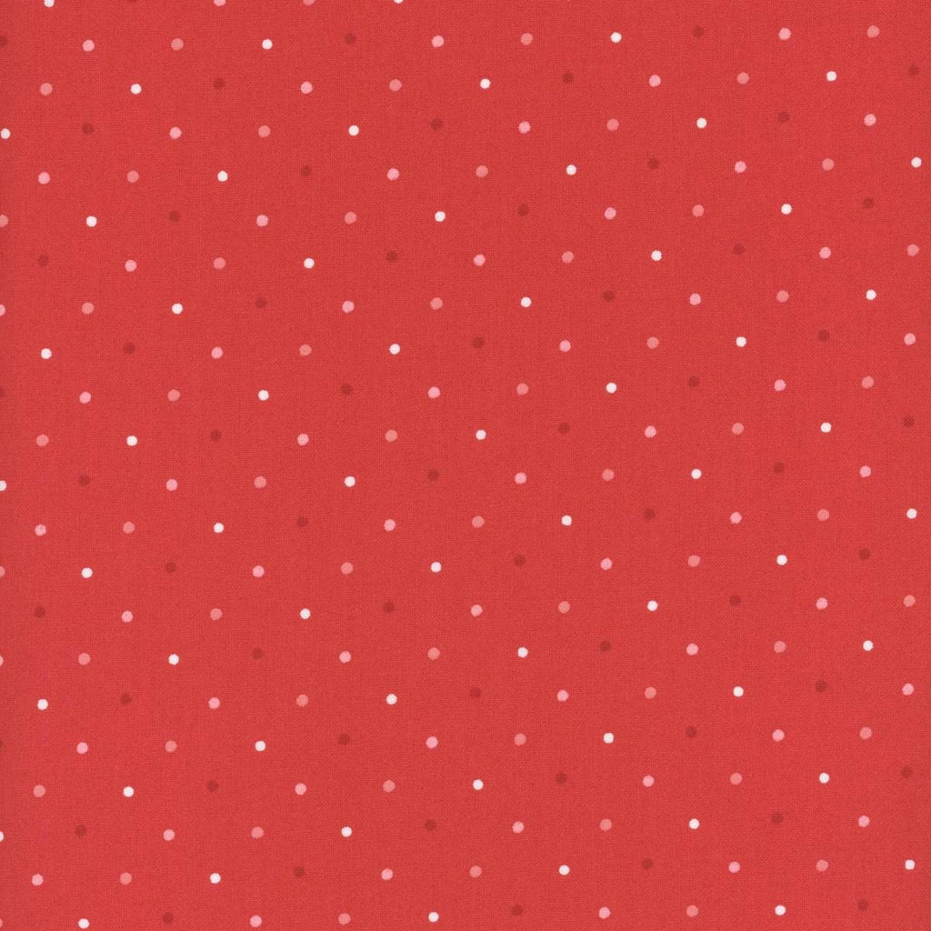 Magic Dot 5230 Strawberry - Moda Fabrics - Polka Dots Dotted - Quilting Cotton Fabric