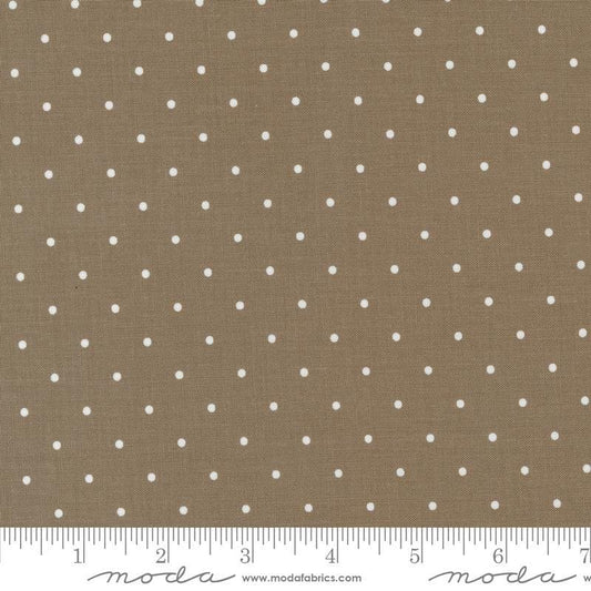 SALE Magic Dot 5230 Nutmeg - Moda Fabrics - Polka Dots Dotted - Quilting Cotton Fabric