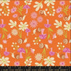 DEAL Animal Animal Snail RS5163 Goldfish - Moda Fabrics - Retro Snails Floral Flowers Mushroom - Ru- Star Society - Cotton Fabric
