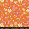 SALE Animal Animal Snail RS5163 Goldfish - Moda Fabrics - Retro Snails Floral Flowers Mushroom - Ru- Star Society - Cotton Fabric