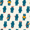 SALE Teddy & The Bears Activities RS2103 Buttercream - Moda Fabrics - Novelty Bears Music - Quilting Cotton Fabric