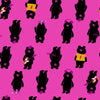 SALE Teddy & The Bears Activities RS2103 Light Berry - Moda Fabrics - Novelty Bears Music - Quilting Cotton Fabric