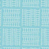 CLEARANCE Ladder Co. 1 Tall Ladder Aqua - Michael Miller Fabrics - Ladder Company One Ladders Geometric Children's - Quilting Cotton Fabric