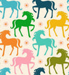SALE Carousel Horse RS0099 Natural - Moda Fabrics - Novelty Pony Horses Retro - Ru- Star Society - Quilting Cotton Fabric