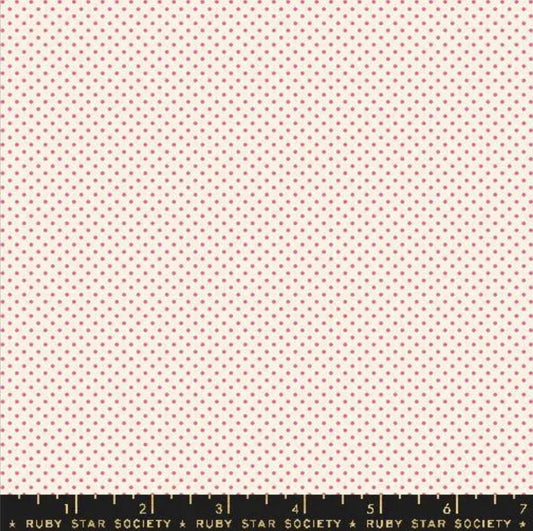 Ooh Lucky Lucky Dots RS4102 Natural - Moda Fabrics - Mini Dot Ditsy - Ru- Star Society - Quilting Cotton Fabric