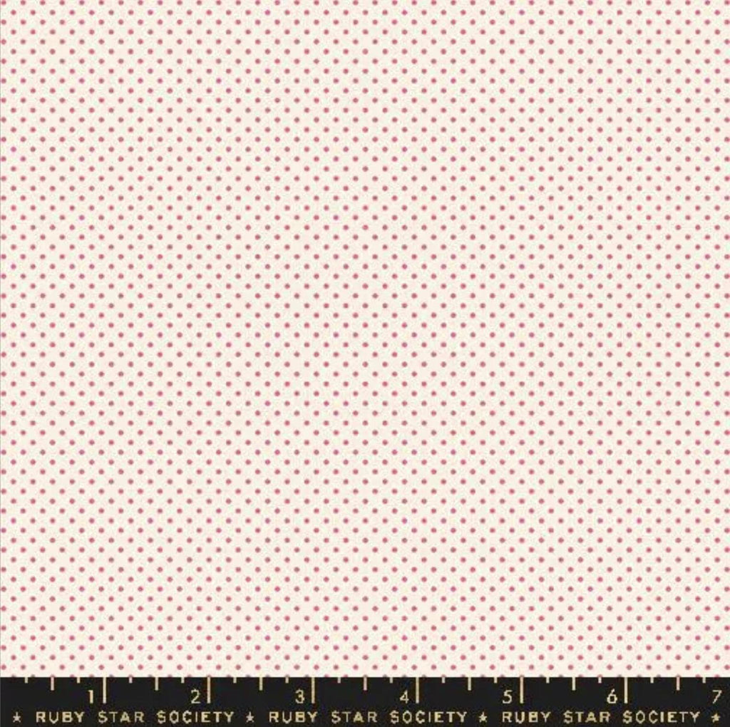 Ooh Lucky Lucky Dots RS4102 Natural - Moda Fabrics - Mini Dot Ditsy - Ruby Star Society - Quilting Cotton Fabric