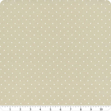SALE Magic Dot 5230 Flax - Moda Fabrics - Polka Dots Dotted - Quilting Cotton Fabric