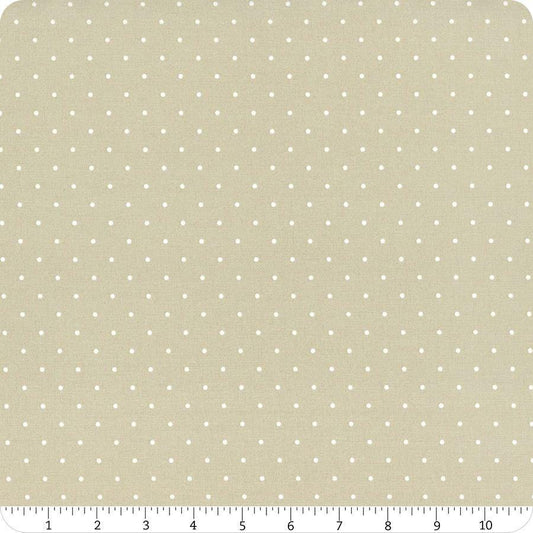SALE Magic Dot 5230 Flax - Moda Fabrics - Polka Dots Dotted - Quilting Cotton Fabric