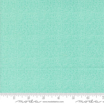 SALE Serena Shores Thatched 48626 Aqua - Moda Fabrics - Textured Lines Irregular - Quilting Cotton Fabric