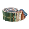 Plaid-Venture Club 2.5 Inch Rolie Polie Jelly Roll 40-Piece RP-17040-40 - Riley Blake Designs - Precut Bundle - Quilting Cotton Fabric