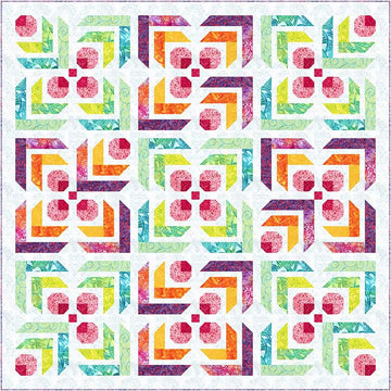 Expressions Batiks Sweet & Spiffy Kit Geometric Fabric - KTBT-1020 - Riley Blake Cotton Fabric