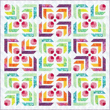 Expressions Batiks Sweet & Spiffy Kit Geometric Fabric - KTBT-1020 - Riley Blake Cotton Fabric