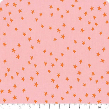 Starry New Blender Stars RS4109 Rosebud - Moda Fabrics - Small Scattered Novelty Stars - Ru- Star - Quilting Cotton Fabric
