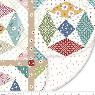 SALE Double Lush Velvet Bee Vintage - Riley Blake Designs - Lori Holt - Double Sided Plush - No Fray Edge - Polyester