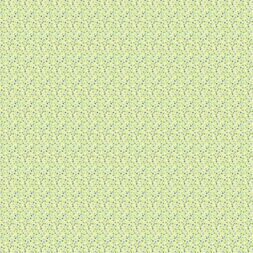 Image of Easter Garden Confetti Dots Light Green quilting cotton fabric by Julie Lynch for Riley Blake Designs. Features dots on a green background. Cute Little Fabric Shop.