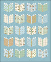 Book Nerd Quilt PATTERN P267 - Angela Pingel Designs - Riley Blake Designs - INSTRUCTIONS Only - Piecing - Fat Quarter Friendly