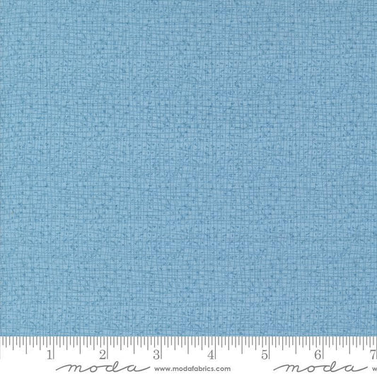 SALE Serena Shores Thatched 48626 Breeze - Moda Fabrics - Textured Lines Irregular - Quilting Cotton Fabric