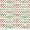 Image of Front Porch Medallions White quilting cotton fabric by Jill Finley for Riley Blake Designs. Features flowers on a white background. Cute Little Fabric Shop.