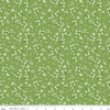 Image of Front Porch Floral Green quilting cotton fabric by Jill Finley for Riley Blake Designs. Features flowers on a green background. Cute Little Fabric Shop.