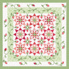 Village Green Quilt PATTERN P112 - Jillily Studio - Riley Blake Designs - INSTRUCTIONS Only - Pieced Star Blocks Applique Vines Roses