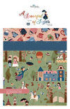 A Spoonful of Sugar Cherry Tree Lane Panel DIGITALLY PRINTED Fabric - PD17089 - Riley Blake Quilting Cotton Fabric